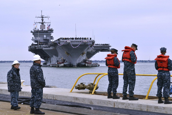 USS Enterprise completes its final voyage