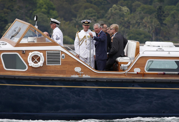 British royal couple kicks off Sydney tour