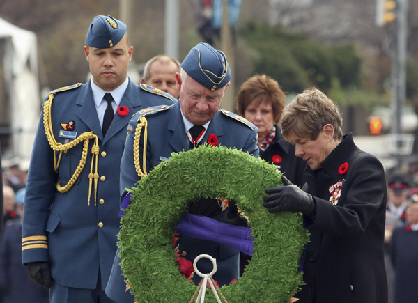 Remembrance Day ceremonies held