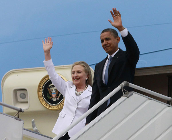 Obama begins historic visit to Myanmar