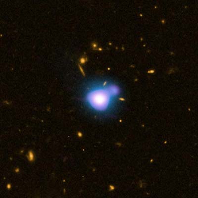 Astronomers find possibly biggest black hole ever