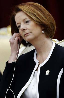 Gillard in spoof: Mayans were right, world is ending