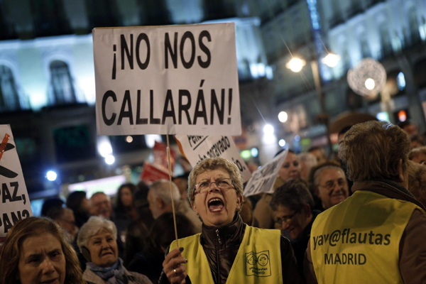 Over 50 demonstrations held in Spain against reforms