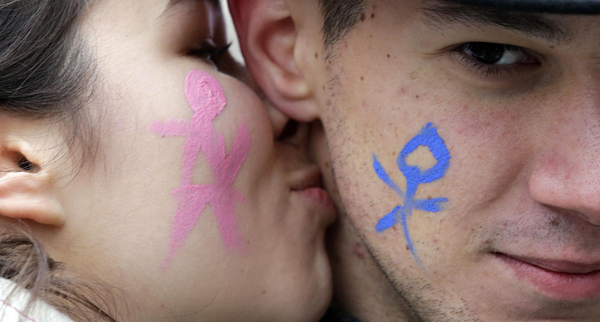 Protests against gay marriage in Paris