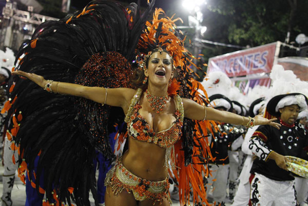 Carnival parade in Rio de Janeiro