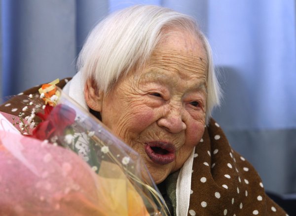 World's oldest woman celebrates 115th birthday