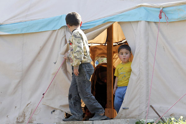 1.3m Syrian refugees in neighboring countries