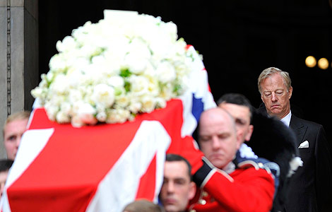 Britain stages grand funeral for Thatcher