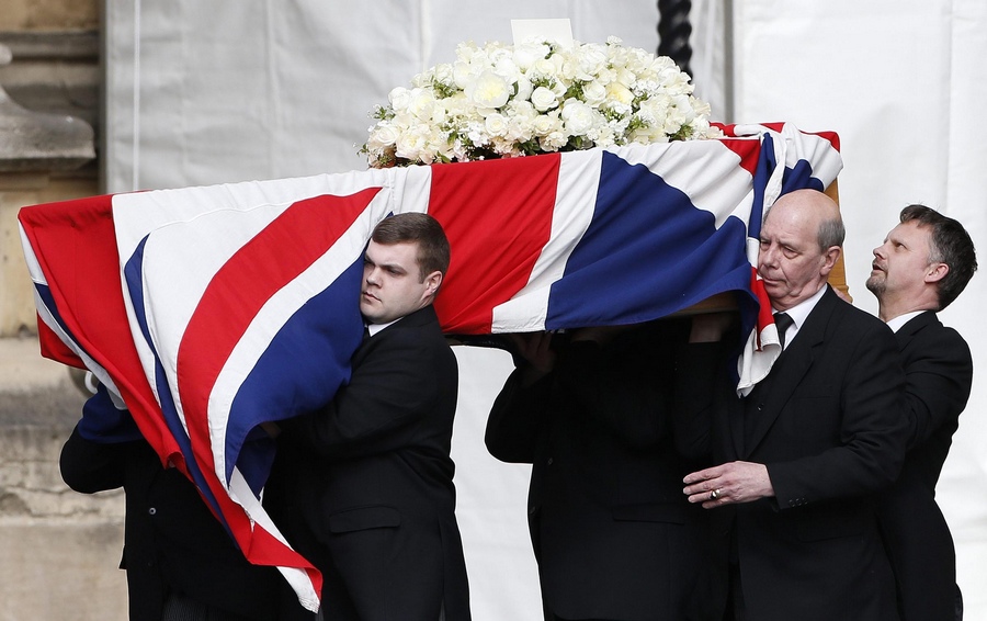 Funeral service to be held for Thatcher