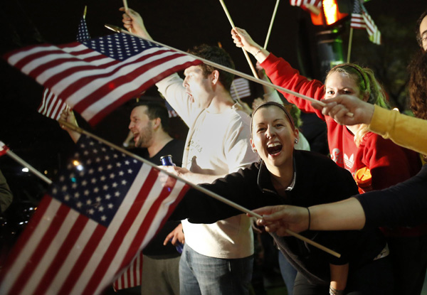 In Boston and beyond, thanks and jubilation