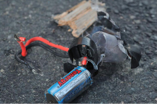 Boston bombs set off by toy remote