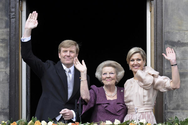 Dutch King Willem-Alexander succeeds mother