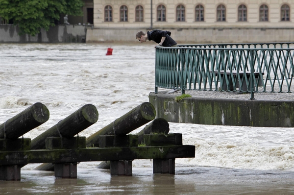 Floods strike Europe