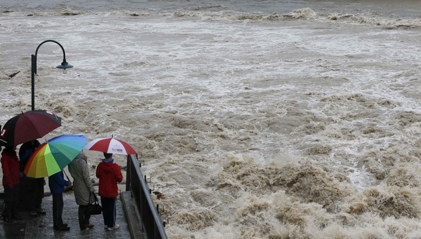 Floods strike Europe