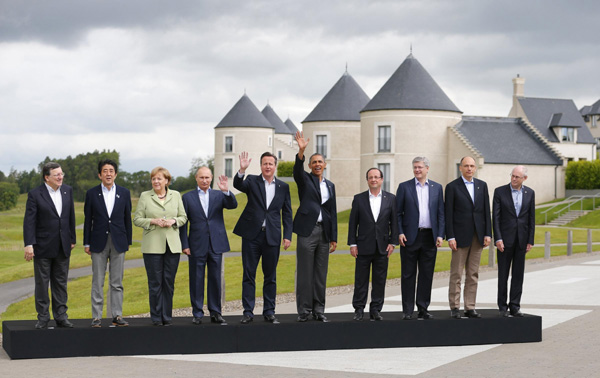 G8 focuses on taxation, counter-terrorism at final day