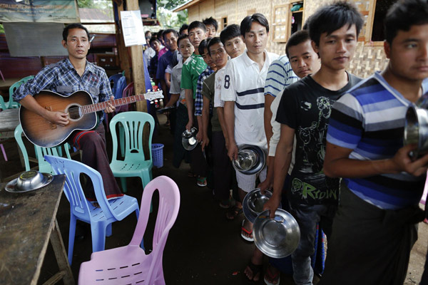 Myanmar's heroin addicts resort to religion's help