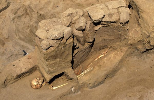 Ancient Peruvian tomb excavated