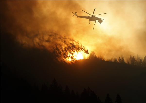 US Feds running out of wildfire money