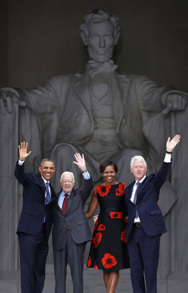 Obama, marchers mark 50 yrs since King's 'Dream' speech