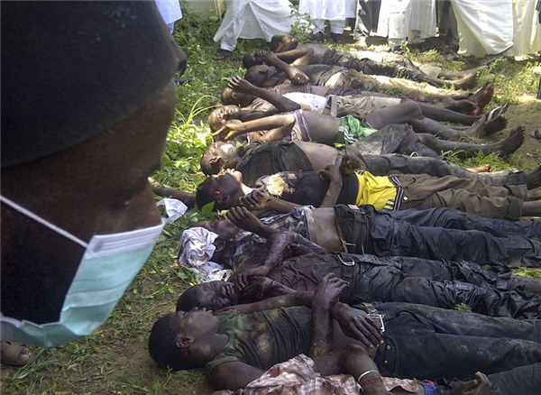 Nigerian president condemns college killings