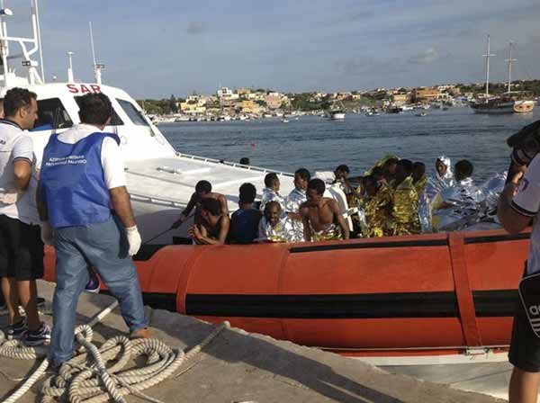 Death toll in sunk boat off Italy could top 200, dozens still missing: reports