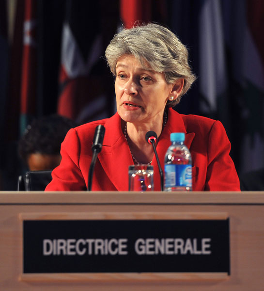 Bokova reelected as Director-General of UNESCO