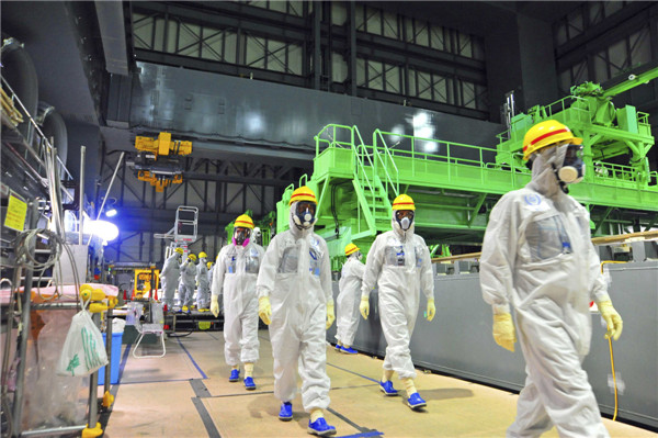 IAEA team continues review of Fukushima plant