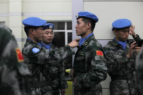 135 peacekeepers depart for Mali