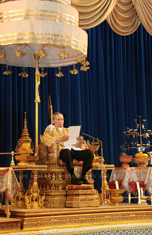 Thai's King delivers his birthday speech