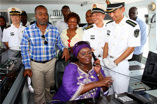 15th Chinese naval escort taskforce visits Kenya