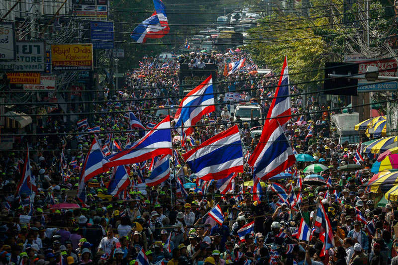 Thai anti-govt march a prelude to Jan 13 'shutdown'