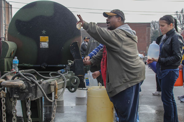 Tap water fix in West Virginia still days away