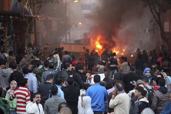 At least 4 killed in clashes across Egypt