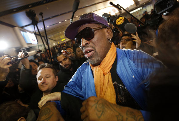 Dennis Rodman checks into alcohol rehab center