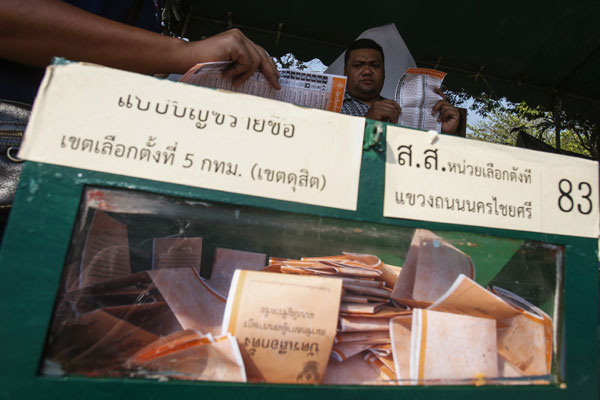 Thai election concludes, results yet to come