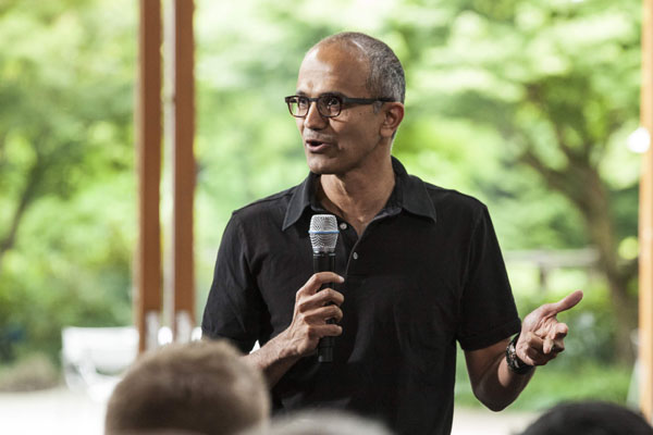 Microsoft names Nadella as next CEO