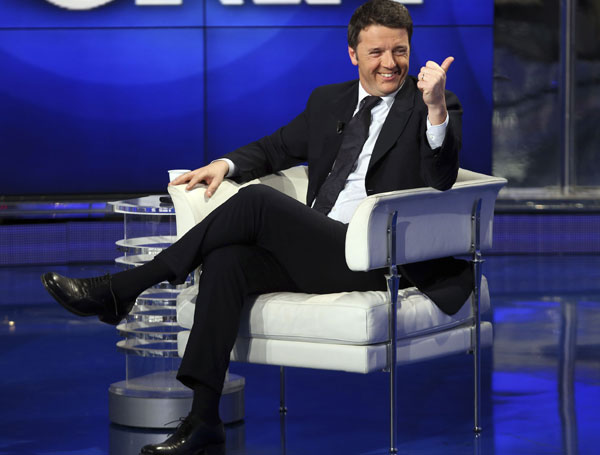 Renzi set to become Italy's youngest PM