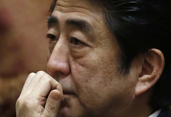 Abe raps NHK chief for bigoted comments