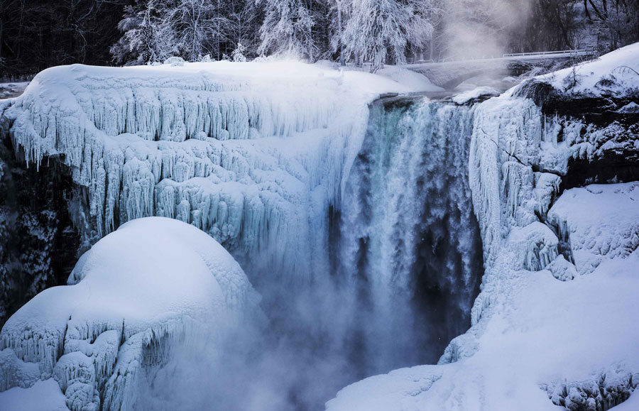 Frozen Niagara Falls