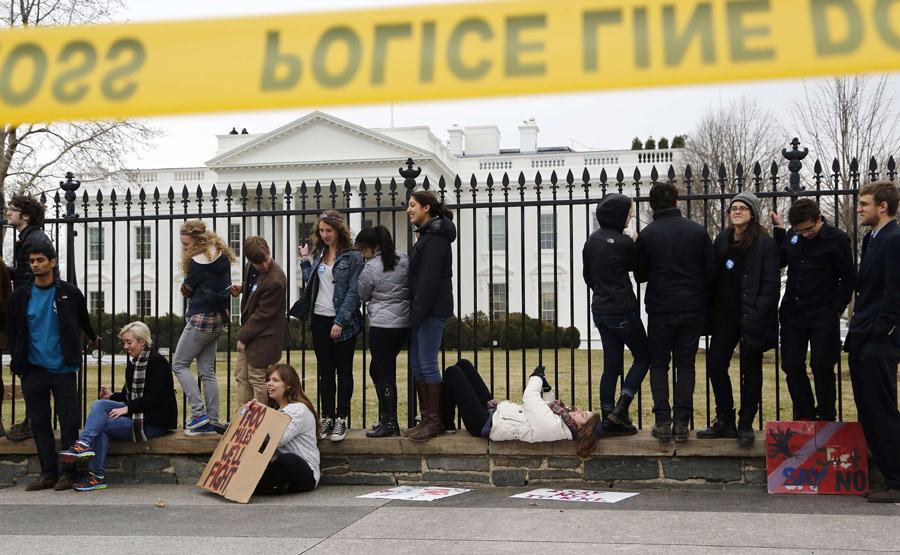 Hundreds of Keystone protesters arrested at White House
