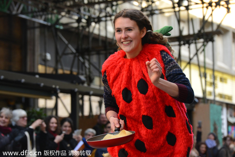 It's a toss-up who wins on Pancake Day