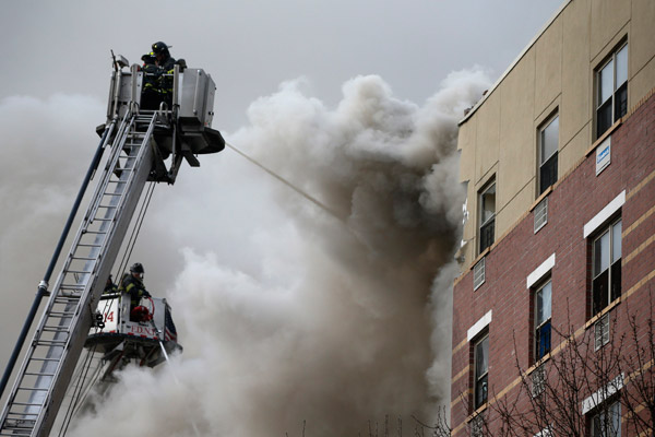 NYC building collapse kills 2