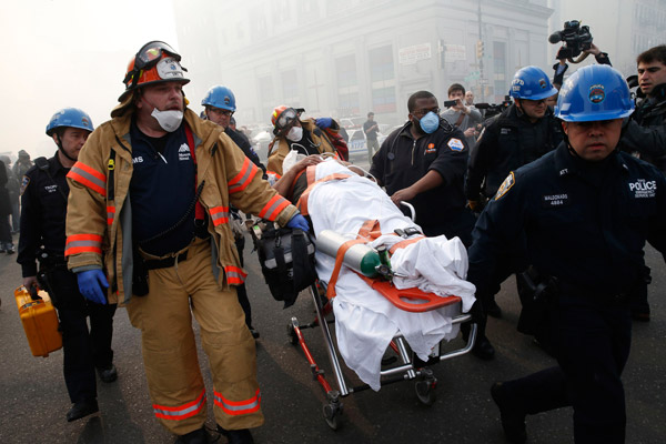 NYC building collapse kills 2