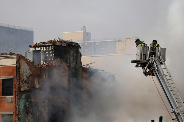 NYC building collapse kills 2