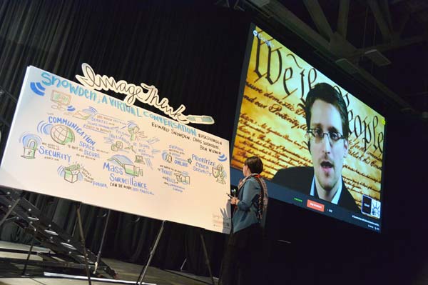 Snowden defends his NSA leaks