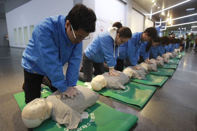 Civil defense drill held in Seoul