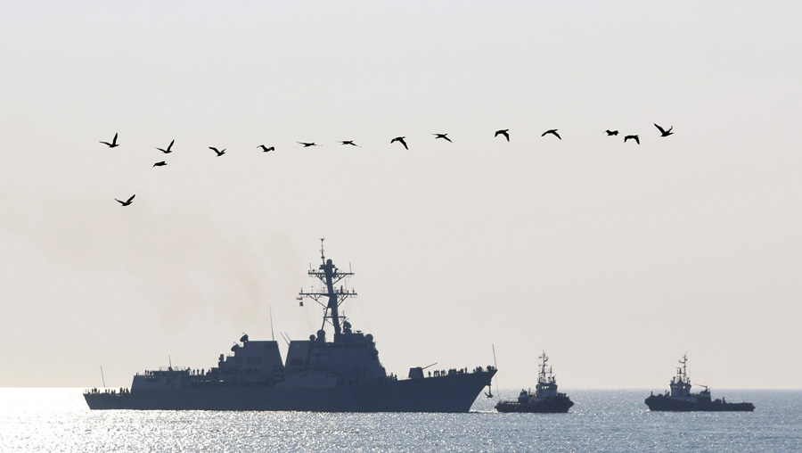 US Black Sea naval drills start near Crimea