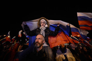 About 97% Crimean voters favor joining Russia