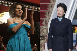 US first ladies in China