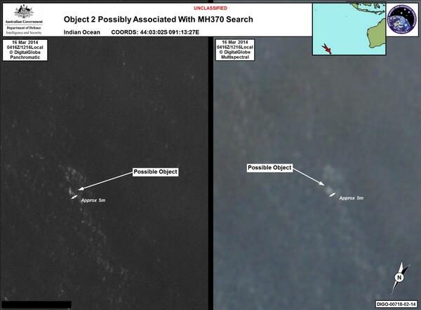 Live report on Malaysia Airlines flight MH370